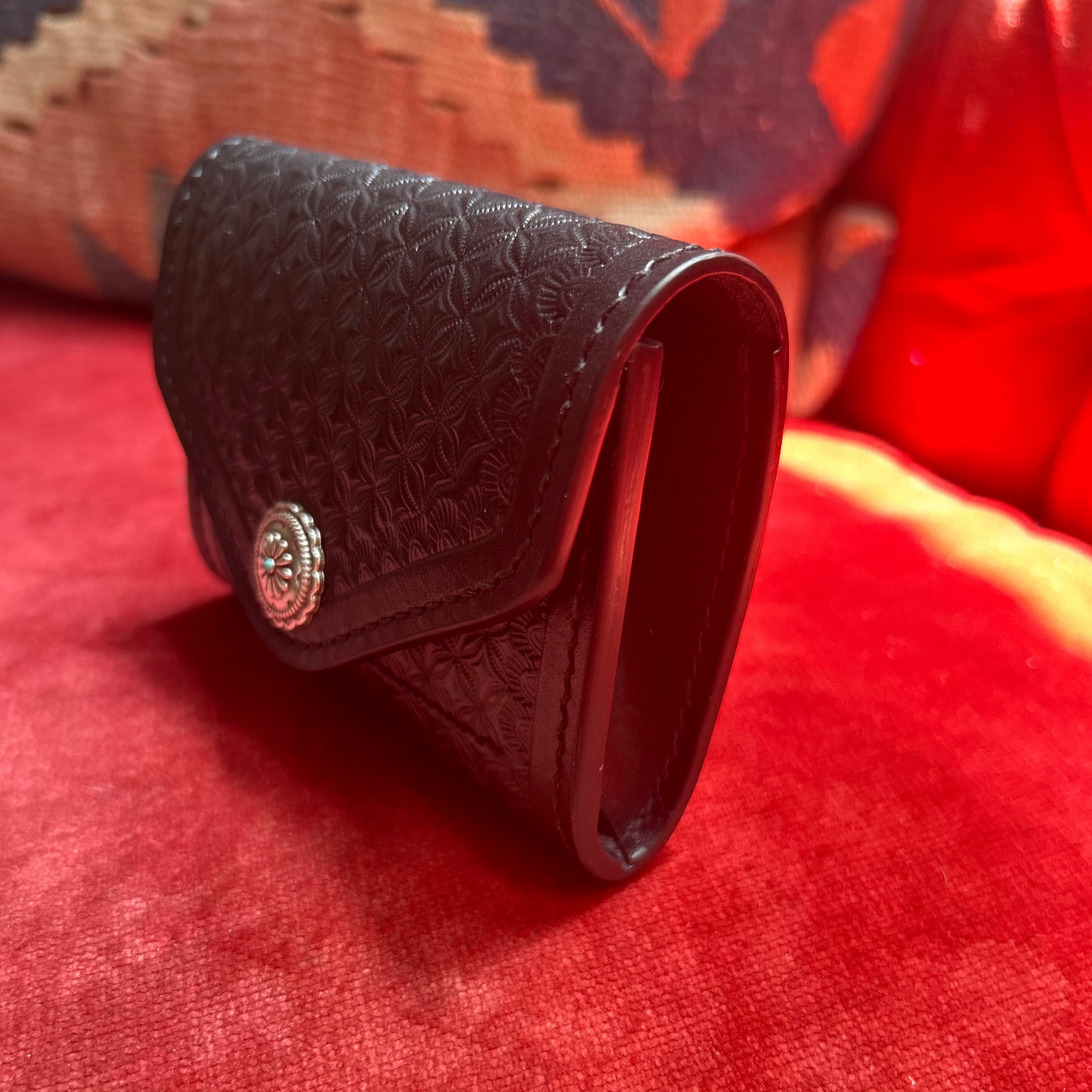 Black Concho Wallet