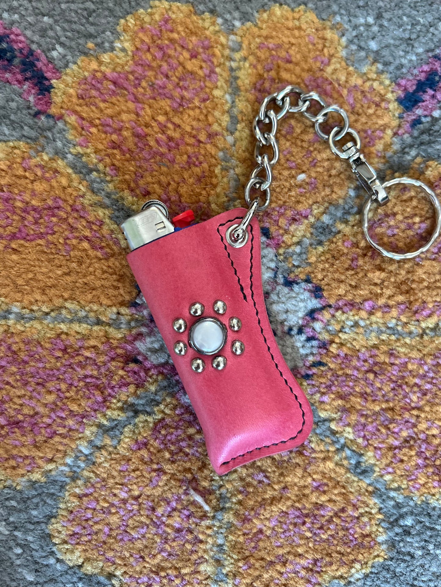 Pink Lighter Sleeve Charm