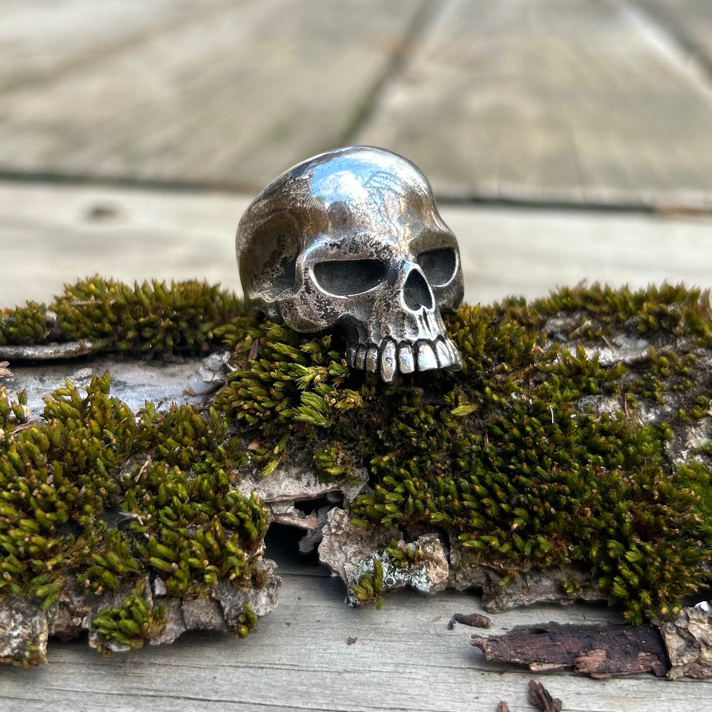 Great Frog Skull Ring