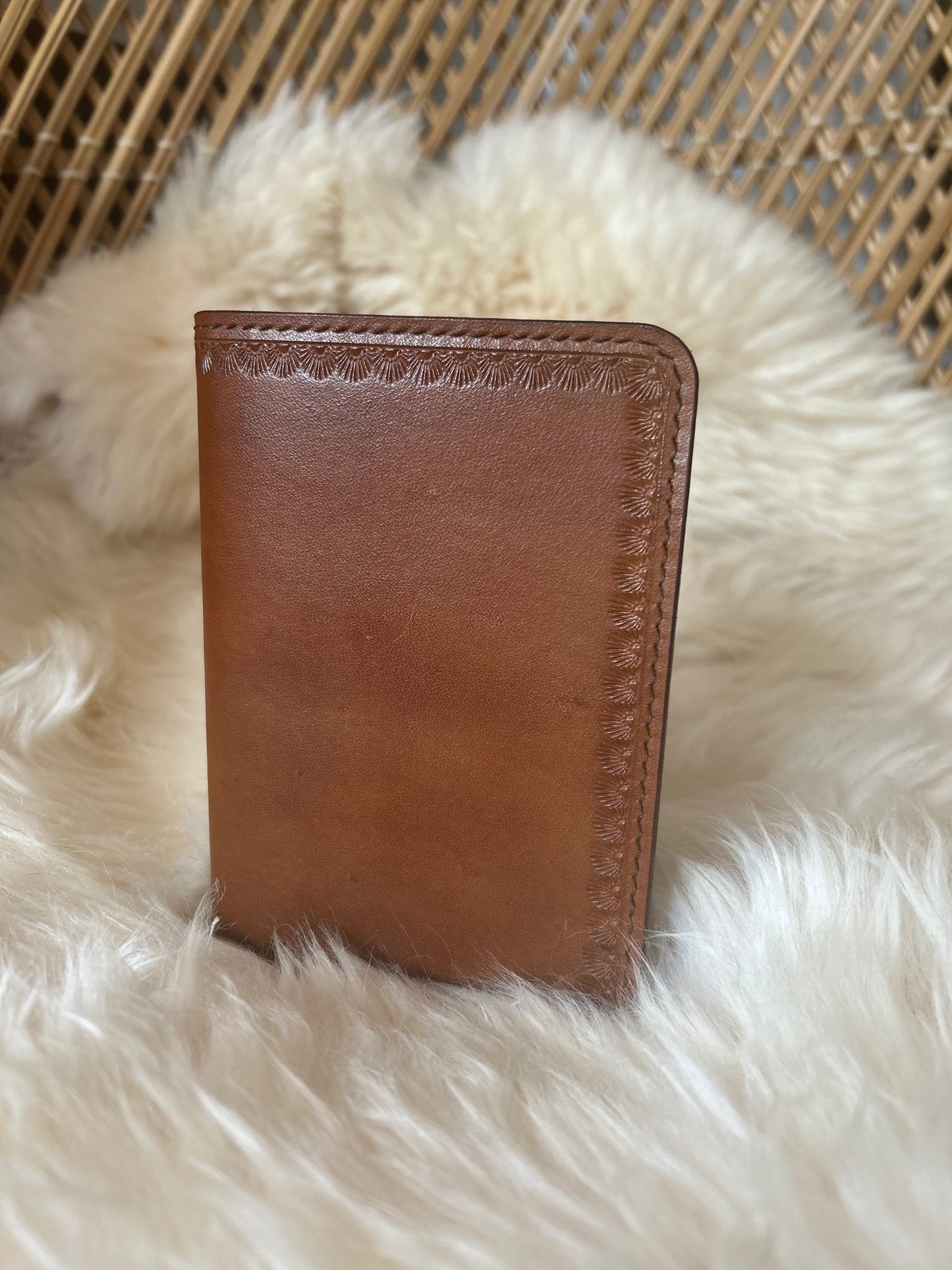 Brown Passport Holder