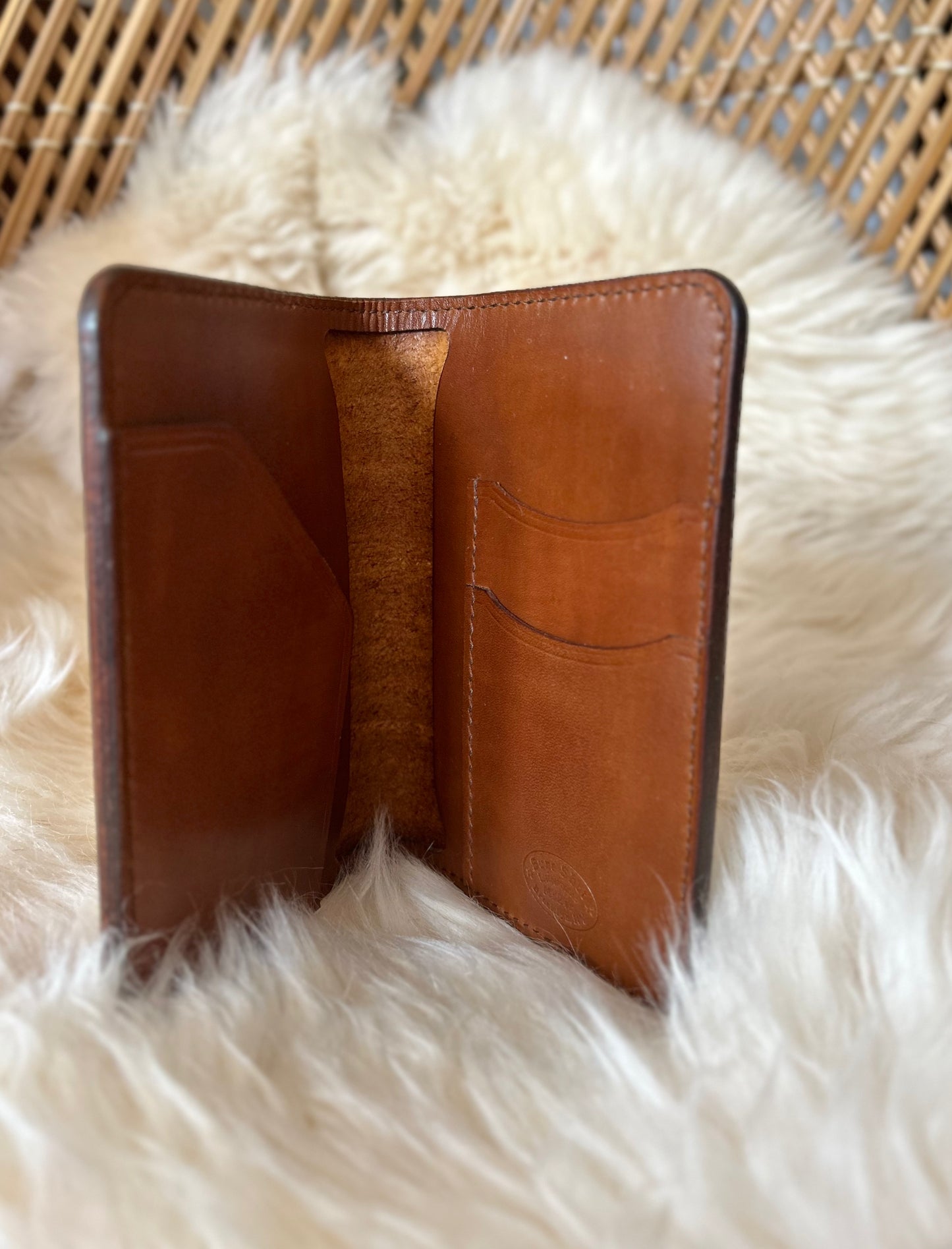 Brown Passport Holder