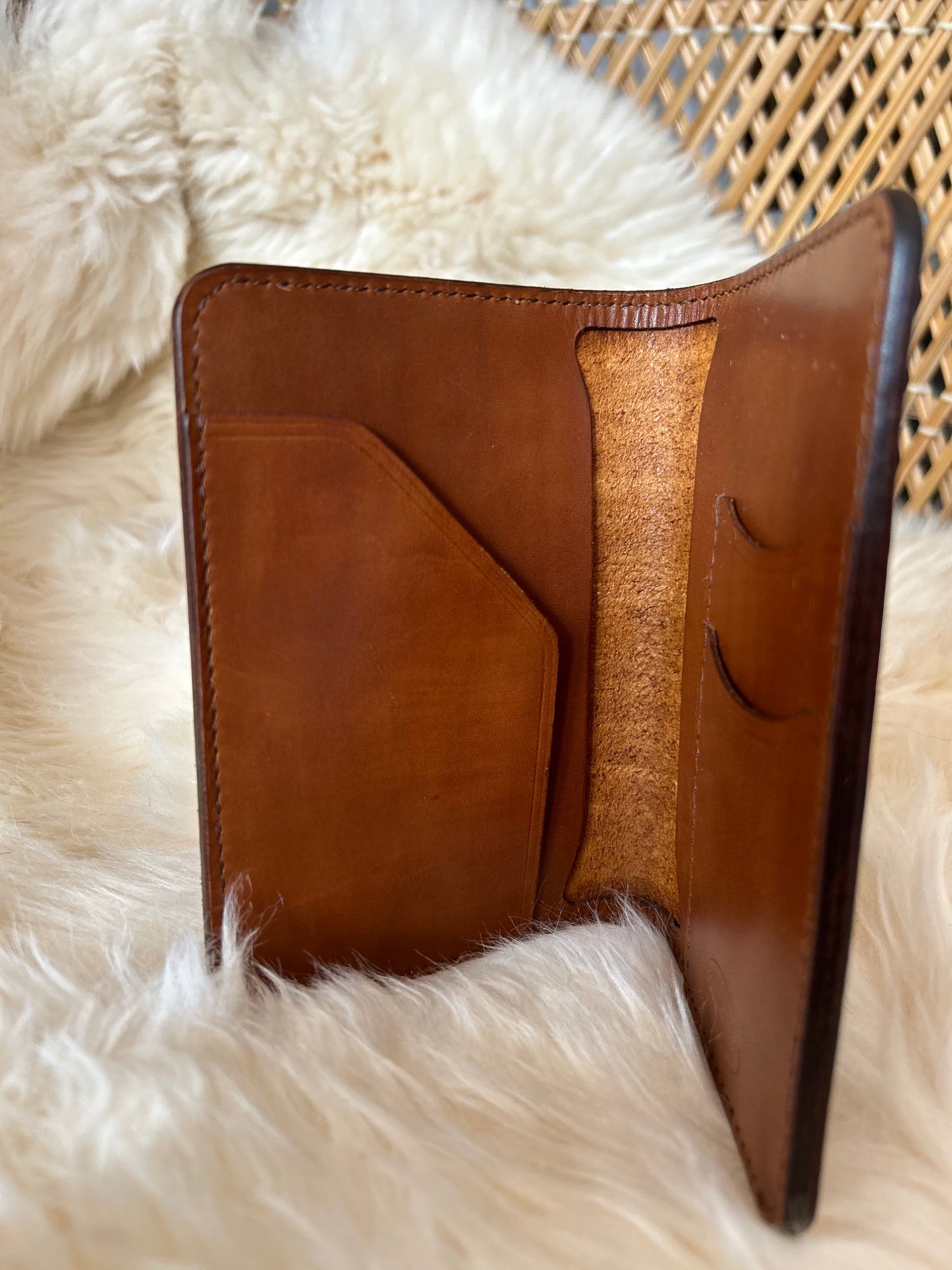 Brown Passport Holder