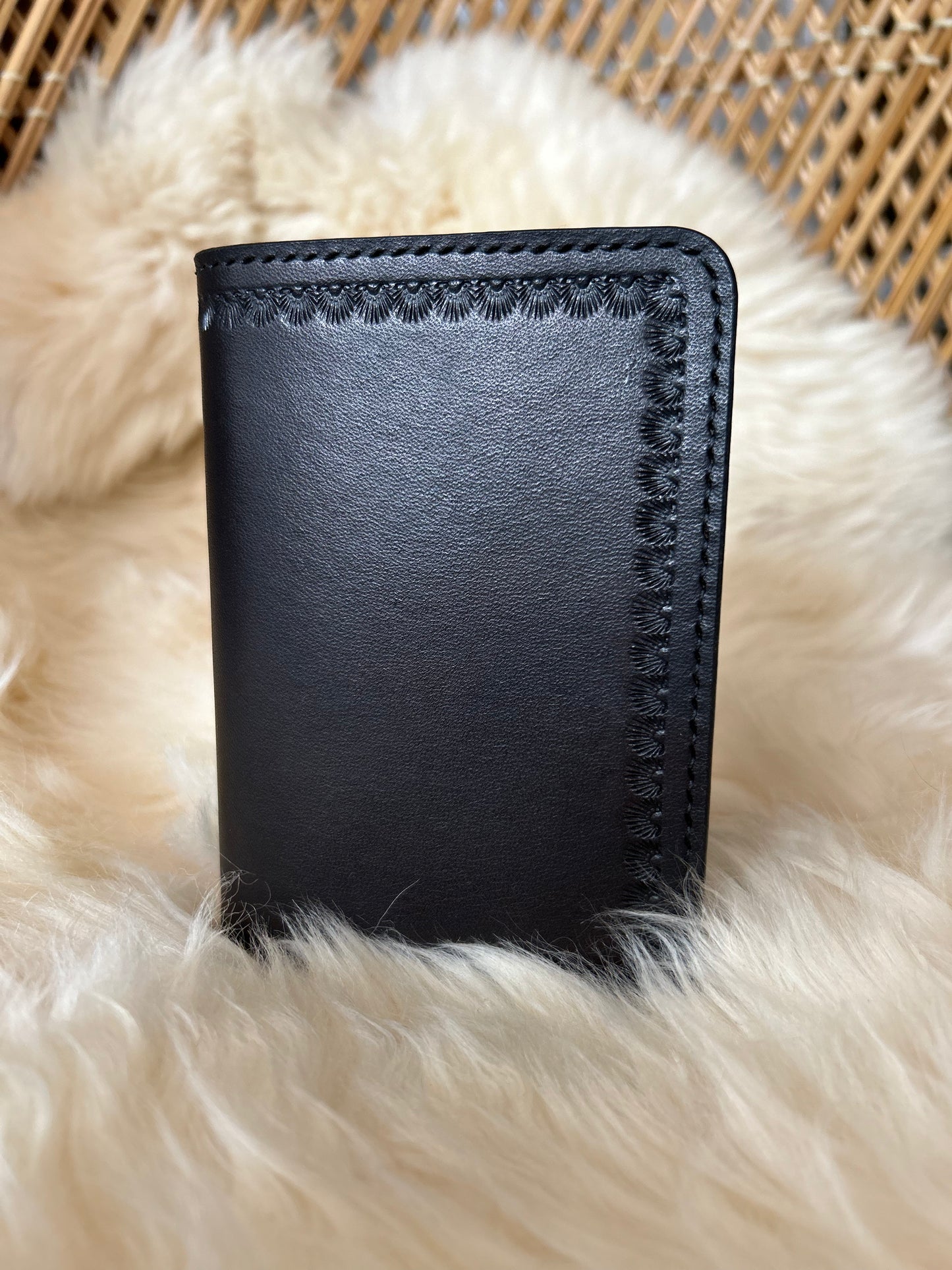 Black Passport Holder