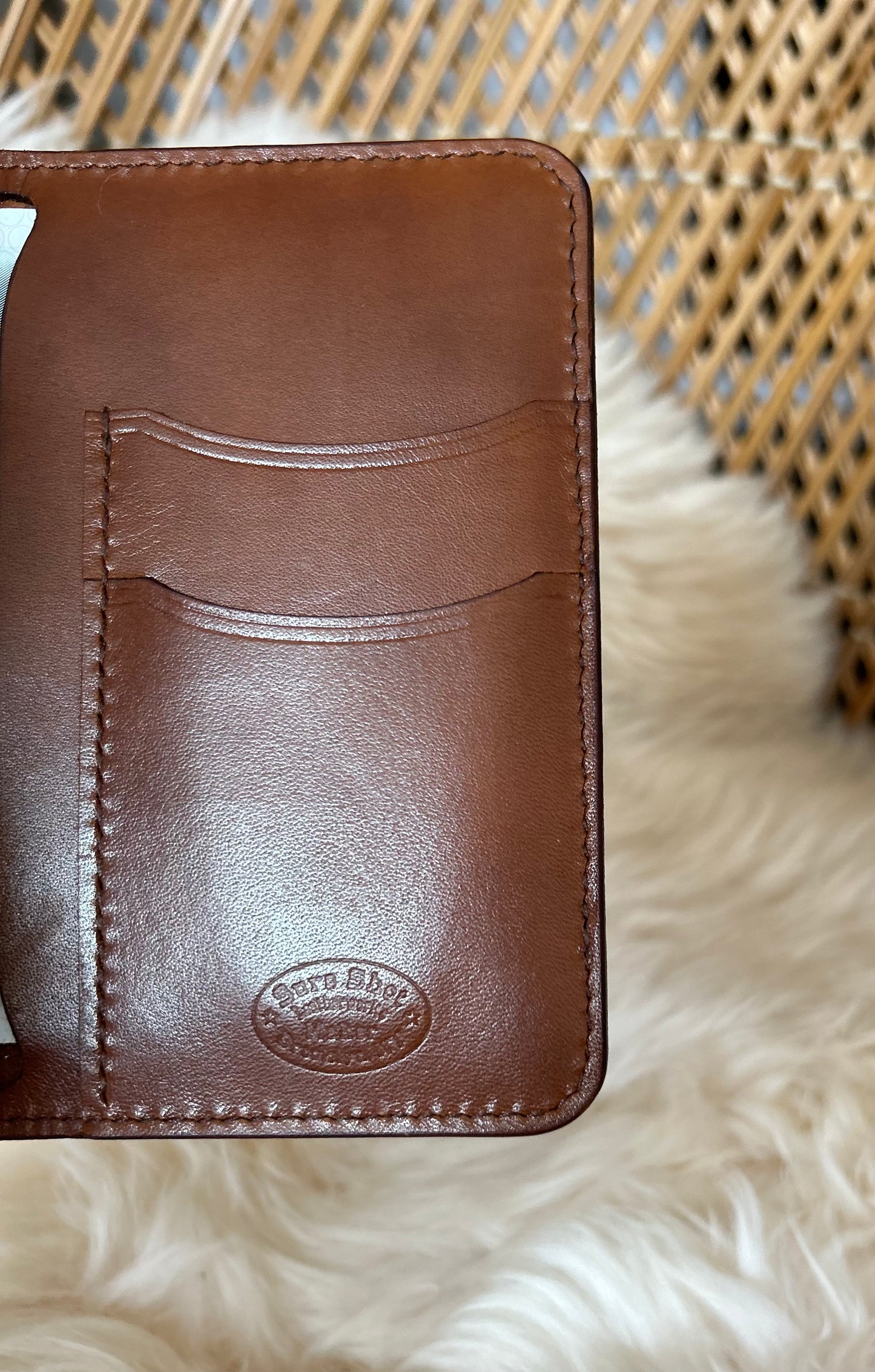 Brown Passport Holder