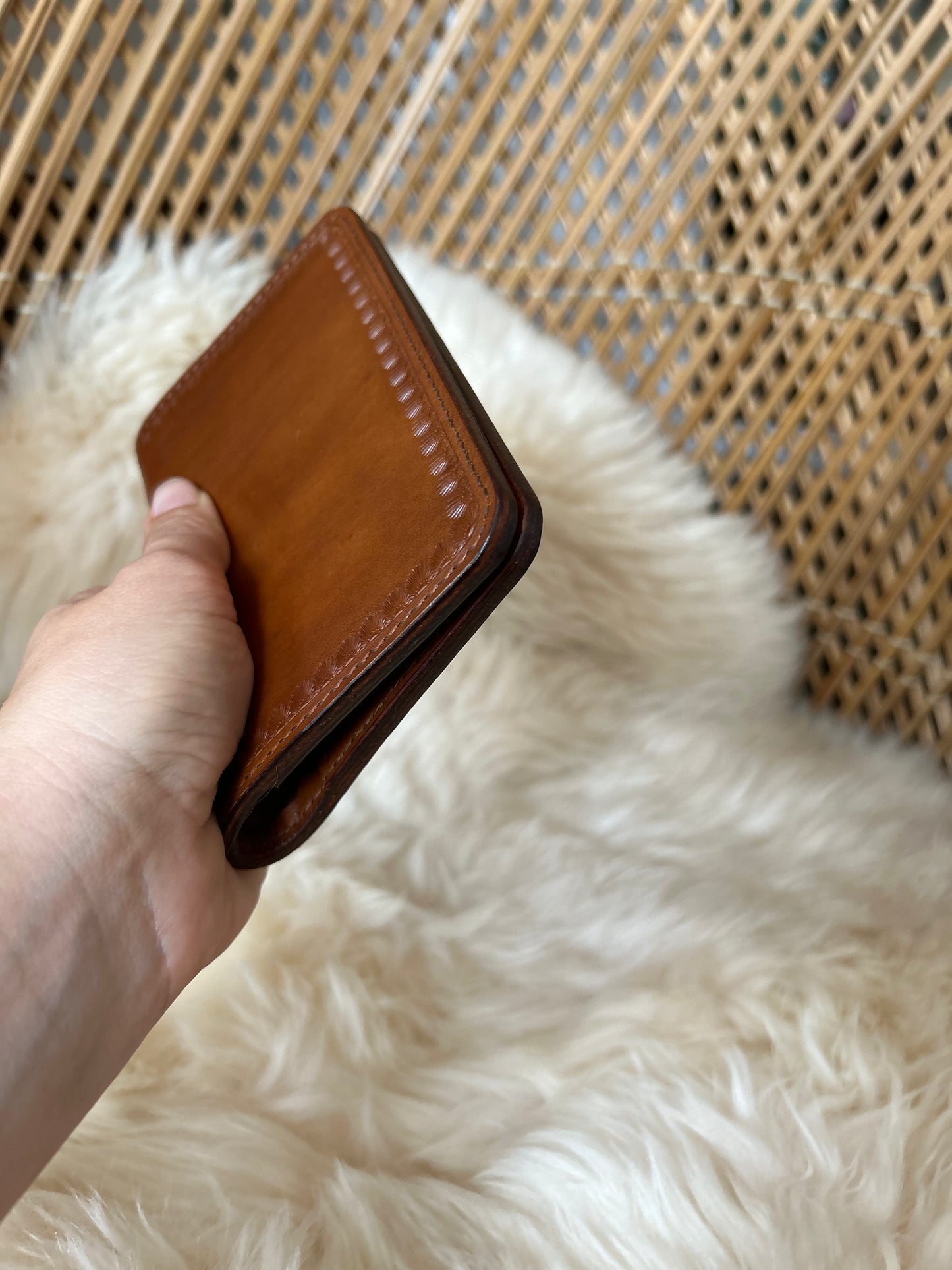 Brown Passport Holder