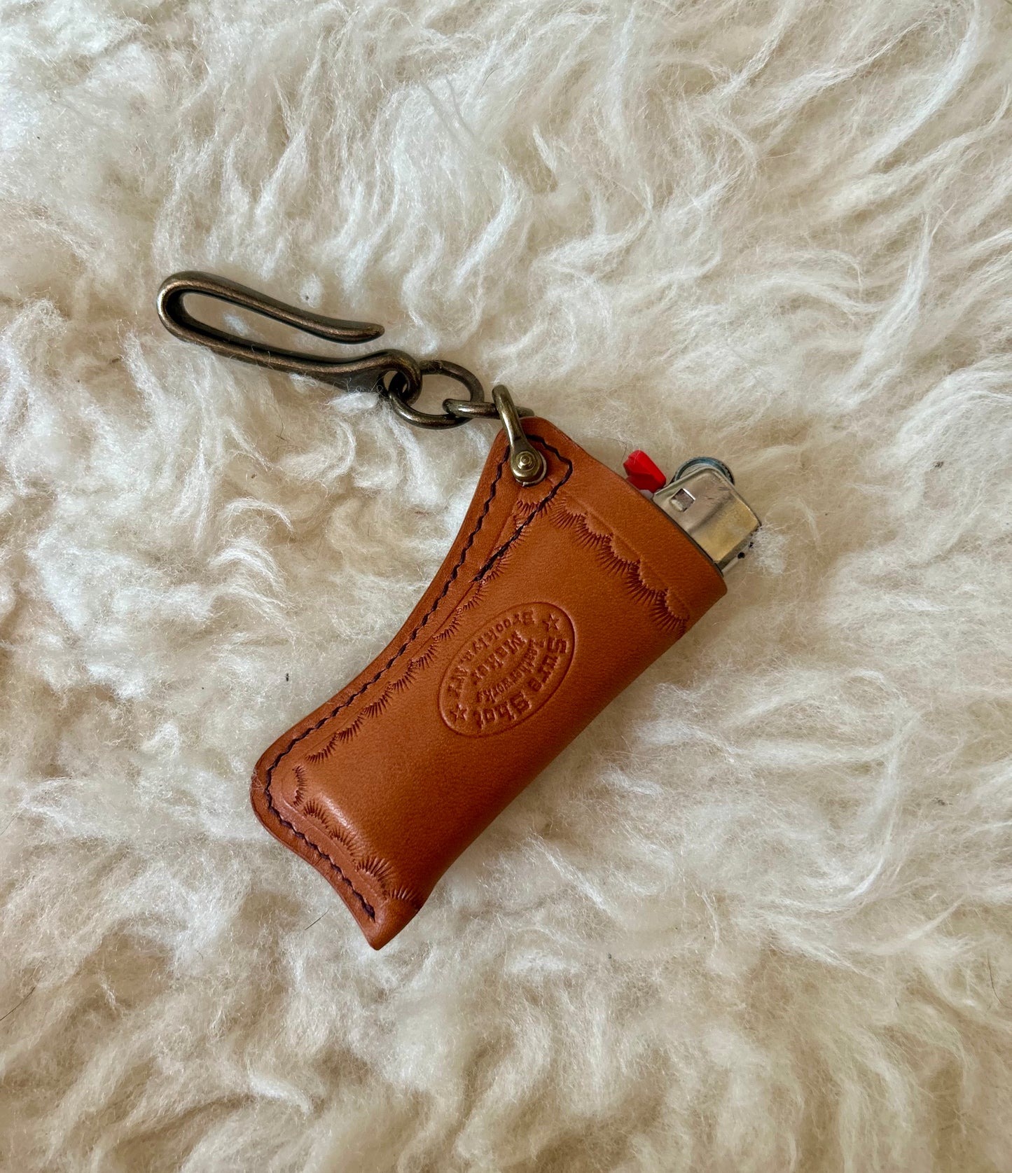 Brass Clip Lighter Sleeve