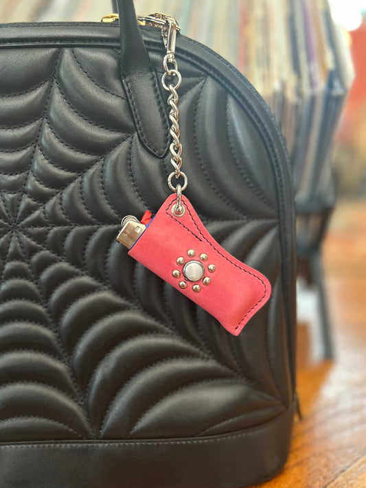 Pink Lighter Sleeve Charm