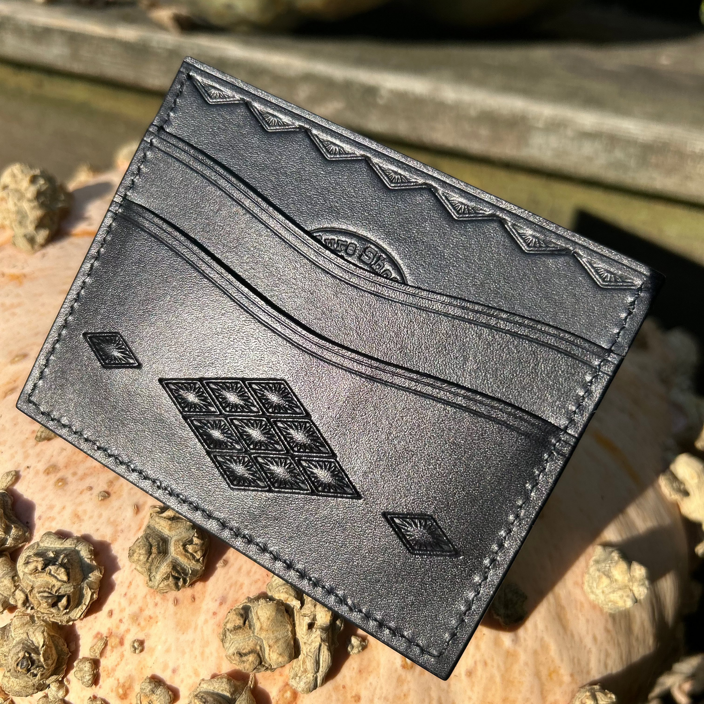 Black Slim Card Wallet