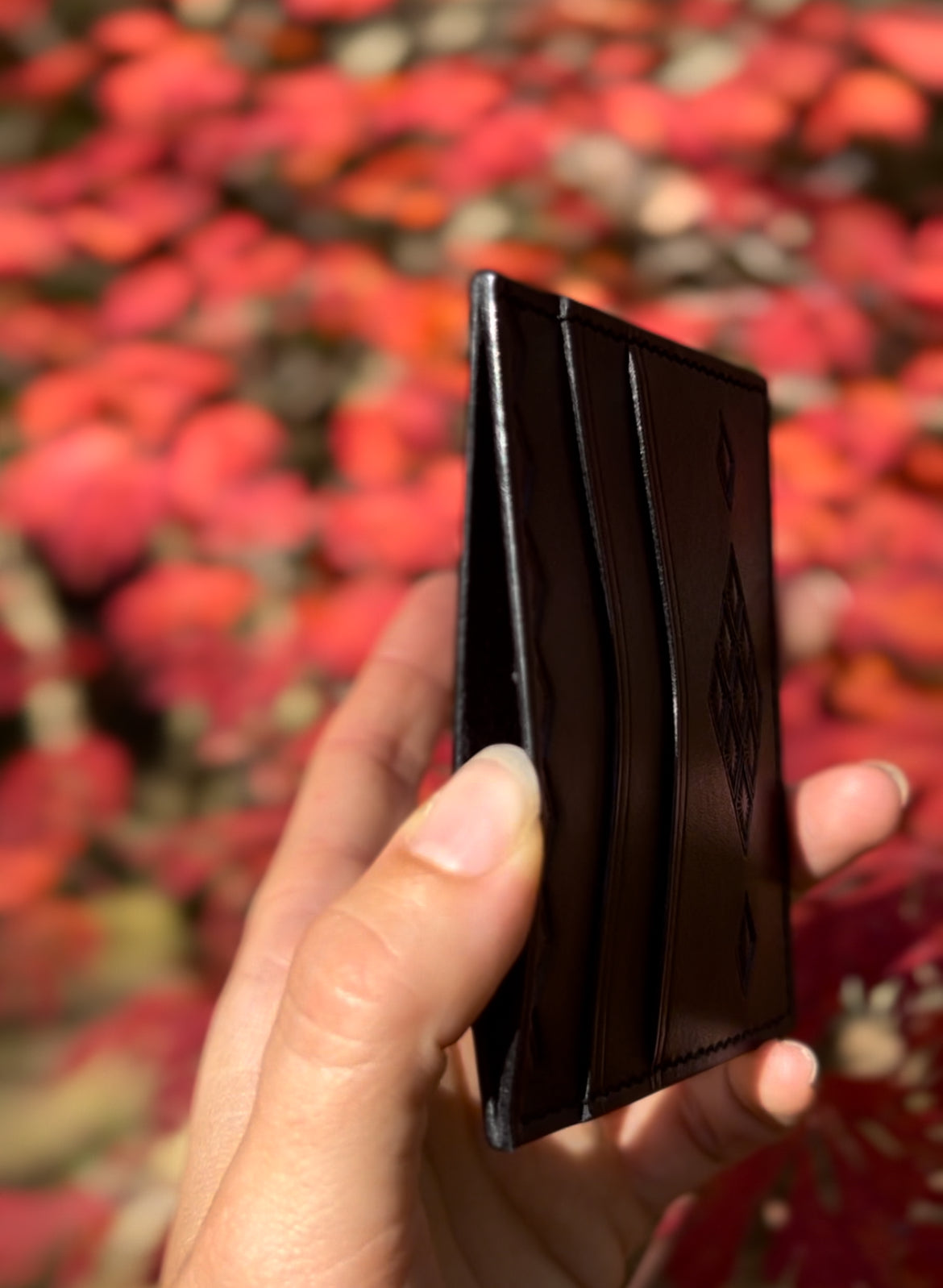 Black Slim Card Wallet