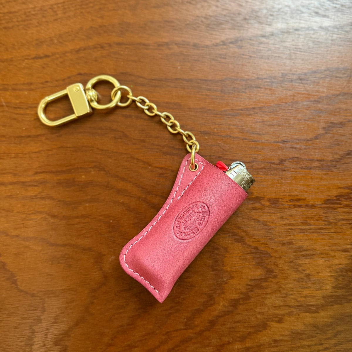 Brass Pink Charm