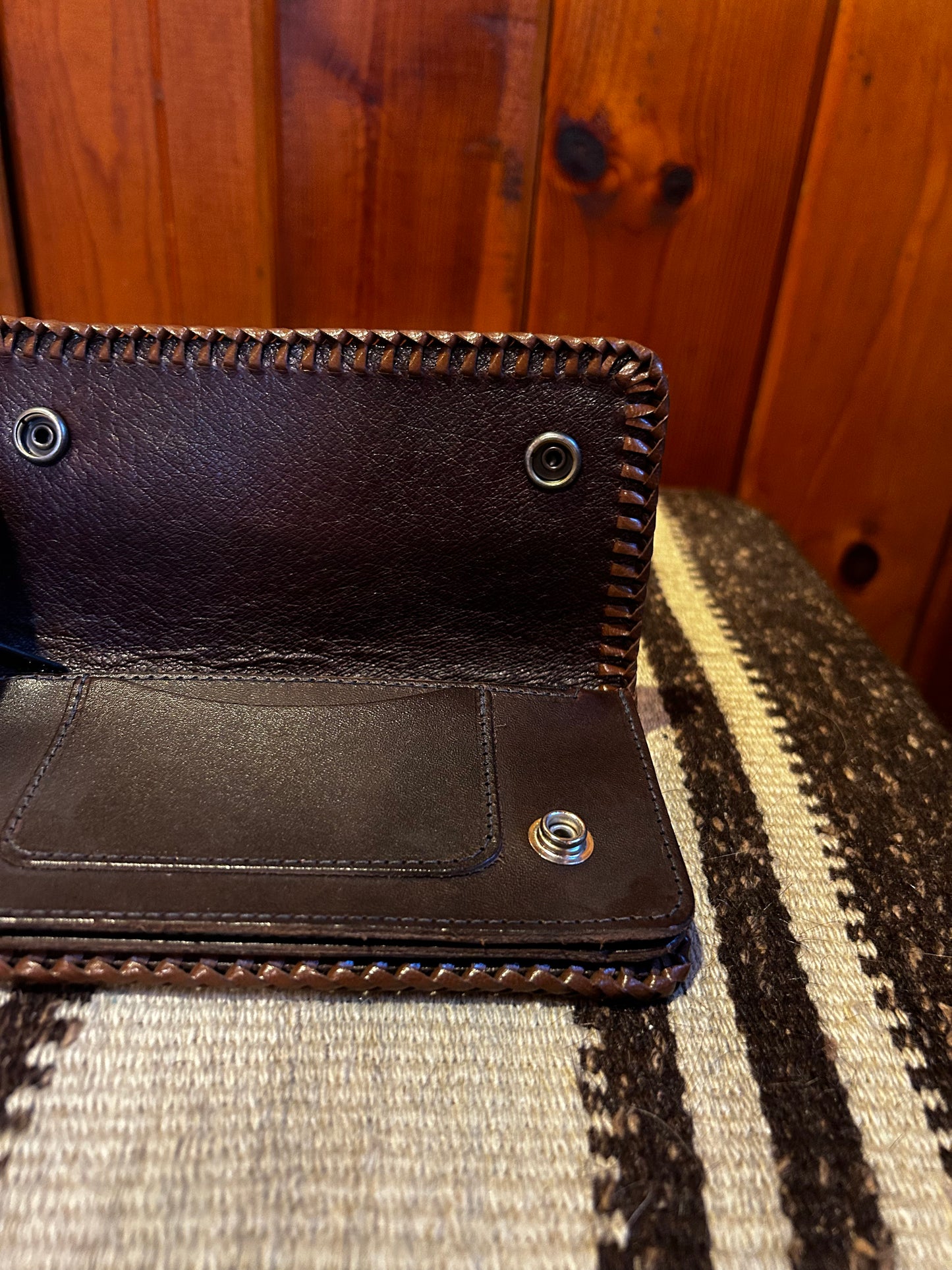 Tooled Dark Brown Wallet SSL Archive