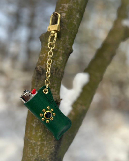 Green Lighter Charm