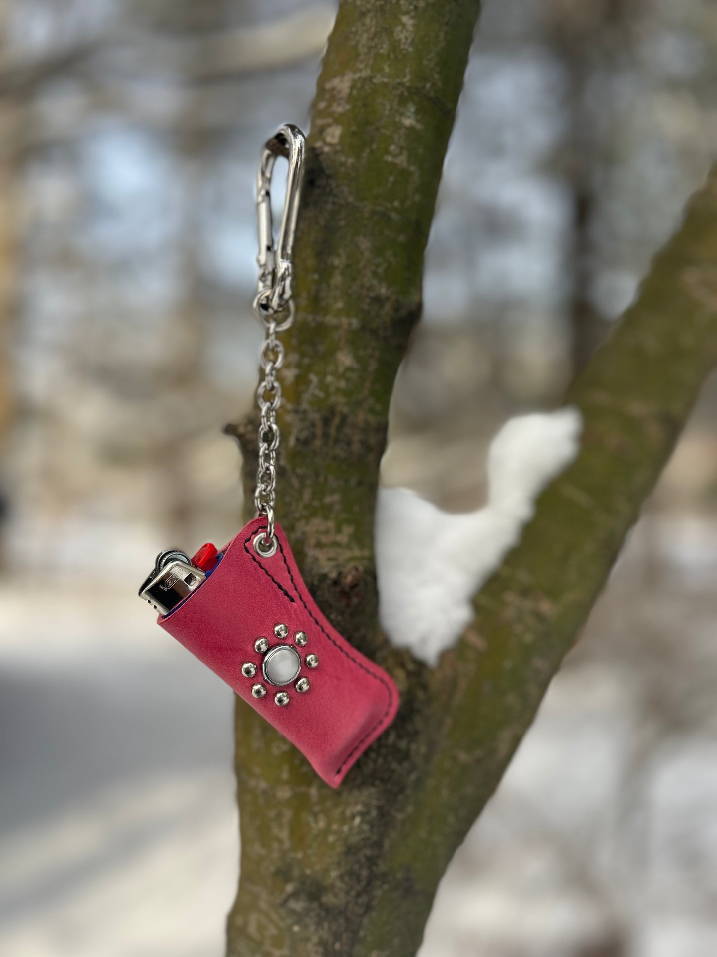 Pink Lighter Charm
