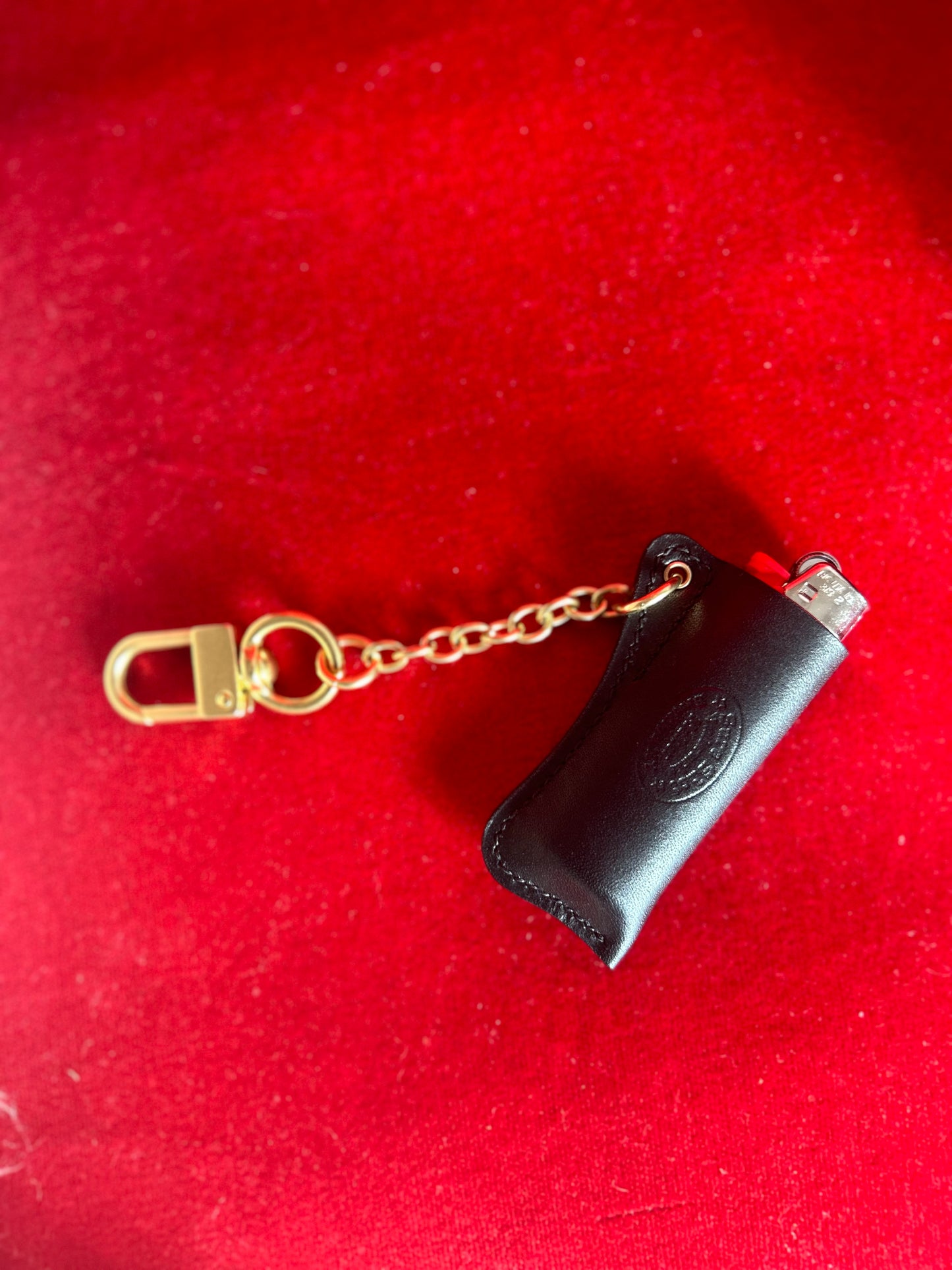 Pink Serpent Lighter Charm