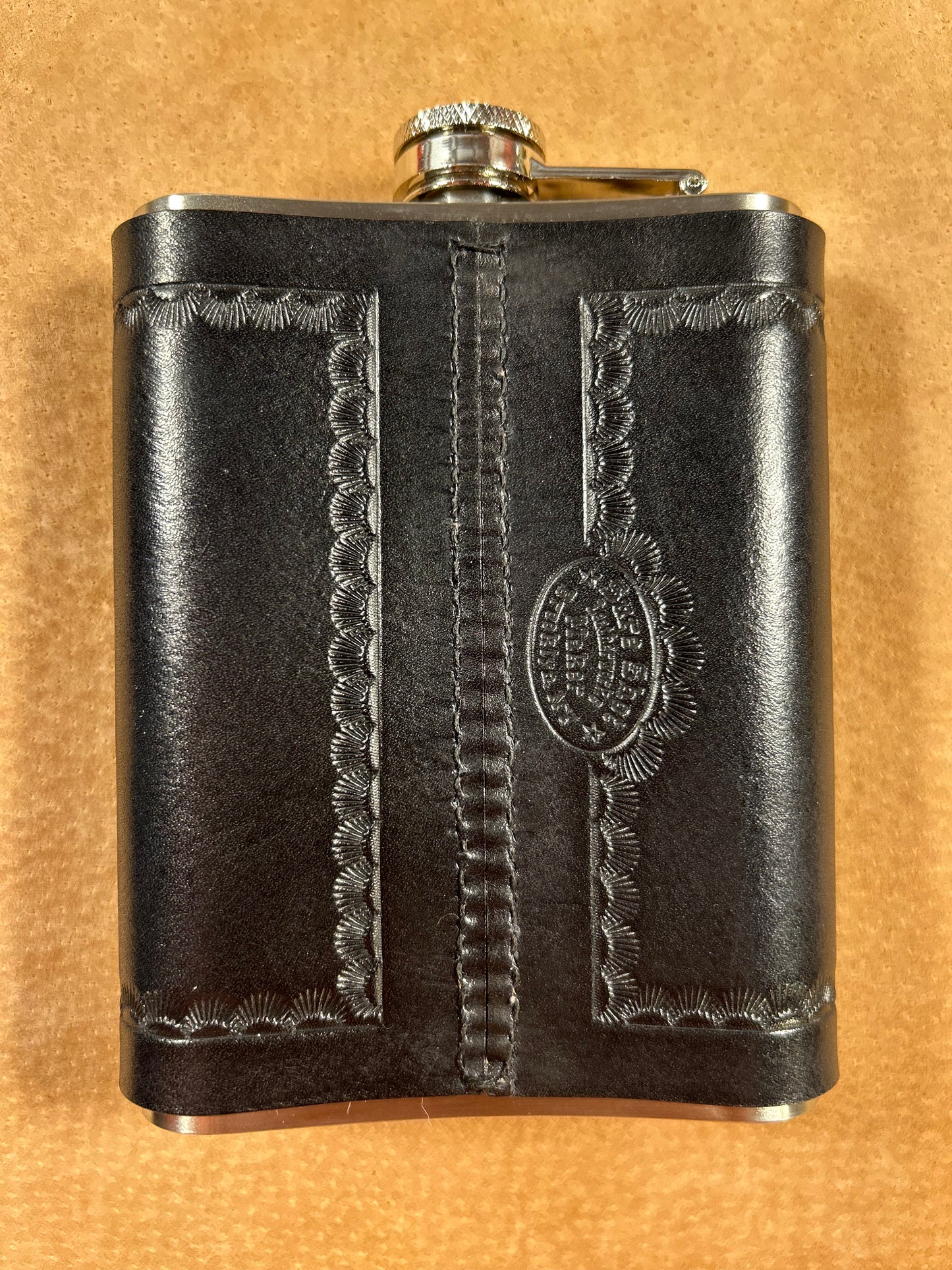 Studded Leather Flask